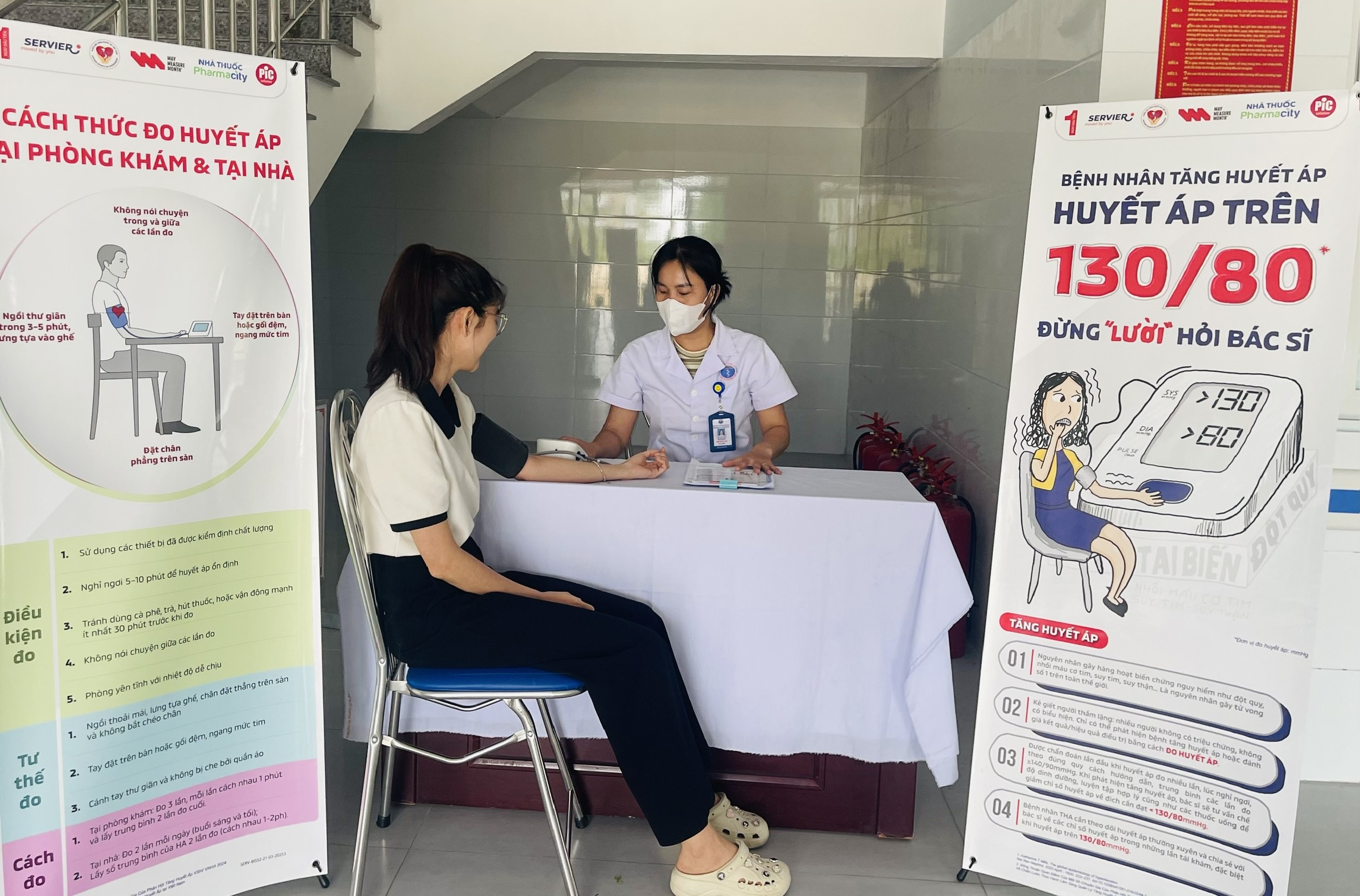 Huyện Quảng Trạch hưởng ứng Chương trình “Tháng 5 đo huyết áp” (May Measurement Month viết tắt MMM)